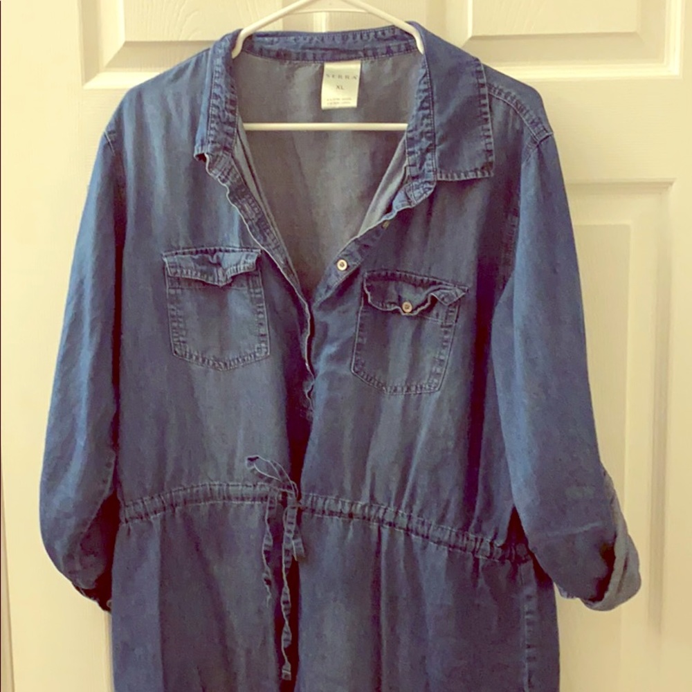 Serra jean dress